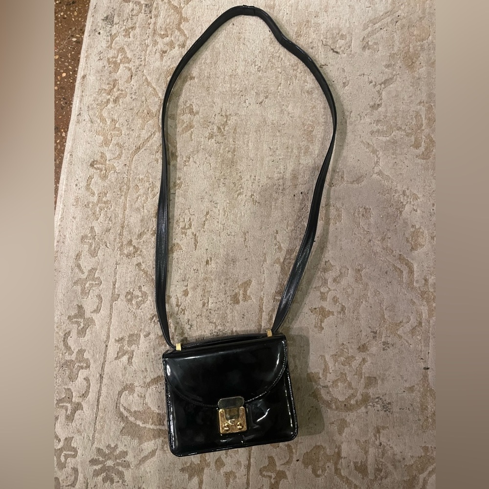 Stuart Weitzman black evening bag